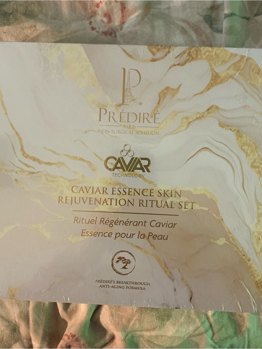 Caviar Essence Skin Rejuvenation Ritual Set — Gold & Cream